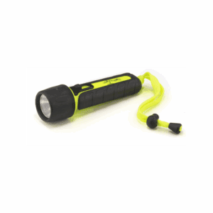 Køb en mini LED dykkerlygte med 150 lumen. Vandtæt ned til 100 meter, perfekt til dykning og sejlads. Få lys i mørket!