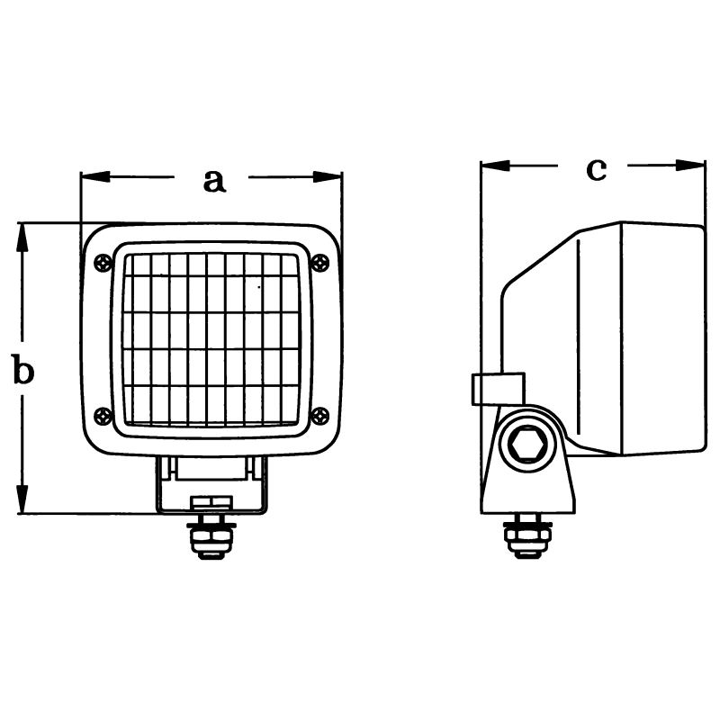 Opdag Halogen dækslys model 8517 til båden. Robust, vandtæt og ideel til områder med vibrationer. Få synlighed ombord!