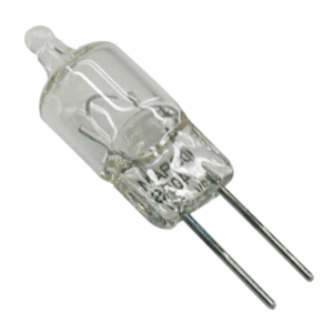 Halogenlampe 24V til skibslamper. Vælg mellem 10W, 20W og 70W varianter til belysning ombord.