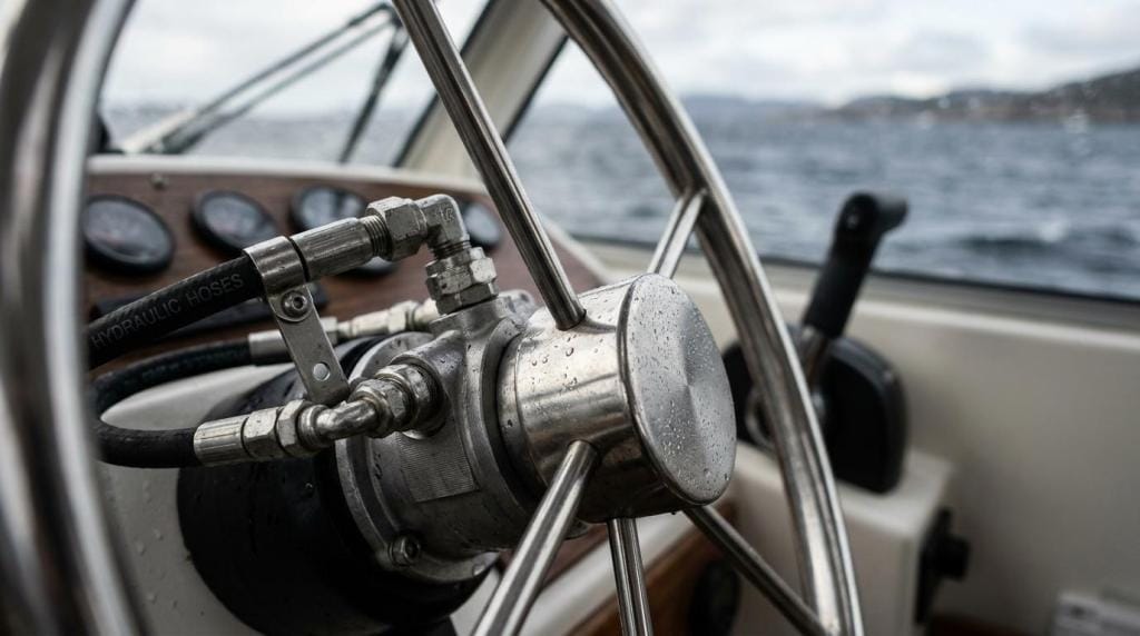 MaritimtUdstyr.dk hydraulisk servostyring til båd