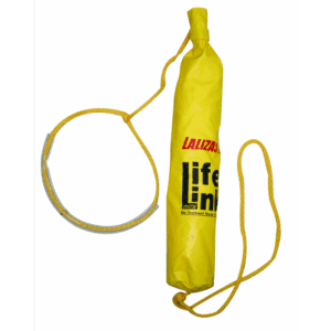 Kasteline Life Link 20 meter fra Lalizas er essentiel sikkerhedsudstyr til redning af personer over bord. Sikre dine sejladser med denne pålidelige kasteline.
