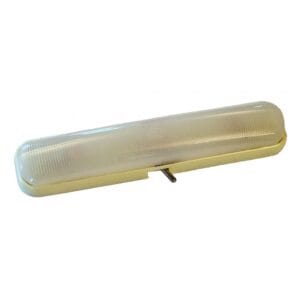 Opdag Hella køjelampe 165x35 mm med mælkehvidt glas. Perfekt til båden med afbryderkontakt. Få det rette lys ombord!