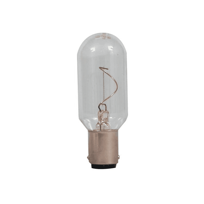 Lanternelampe med lige ben fås i 4 varianter med Volt: 12V 25W/18cd, 12V 18W/12cd, 24V 25W/18cd, 24V 18W/12cd.