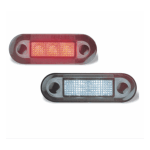 LED diodelampe fra Hella fås i 2 varianter med Glas farve: Rød, Hvid.