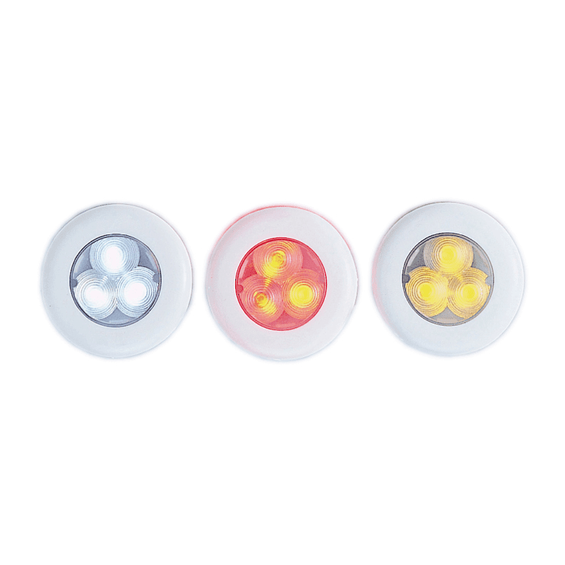 LED Loftslampe fås i 3 varianter med Farve: Hvid, Gul, Blå.