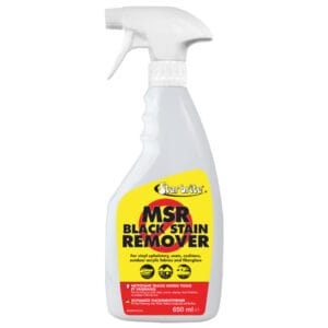 Star brite stain remover fjerner pletter på vinyl sæder, puder og covers. 650 ml til bådinteriør. Køb nu og hold båden pæn og