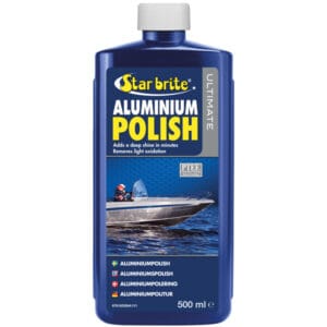 Star brite Ultimate Aluminium Polish til ubelagte aluminiumsoverflader. Fjerner oxidation og giver glans. Køb 500 ml nu - hur
