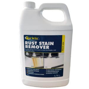 Star Brite rust pletfjerner 3,8 L fjerner rustpletter på båd og autocamper. Køb nu og fjern korrosionspletter effektivt. Best