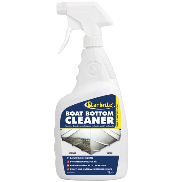 Star brite Boat Bottom Cleaner 1L fjerner ru, aflejringer og rust på glasfiber, træ, metal og rustfrit stål. Køb nu — hurtig