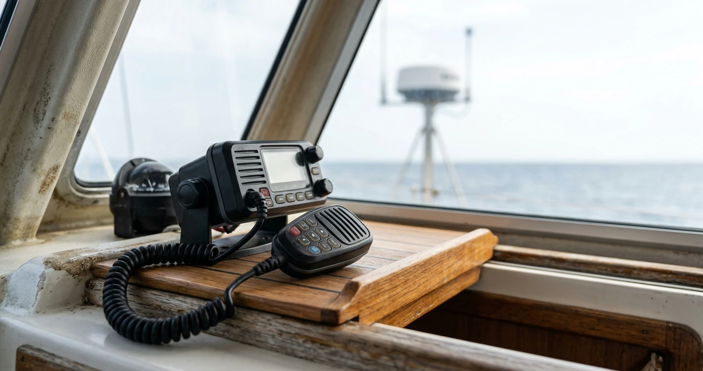 VHF-radio om bord: Alt du skal vide
