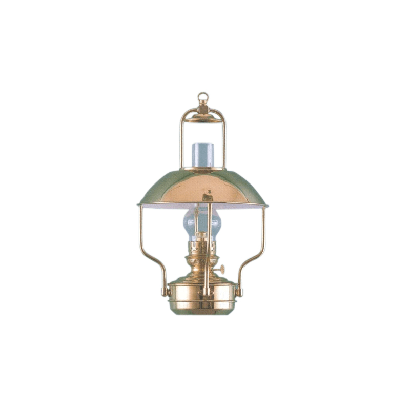 Oplev Clipperlampen i petroleum til indendørs brug. Elegant design og lang brændetid. Skab hygge ombord med denne maritime lampe.