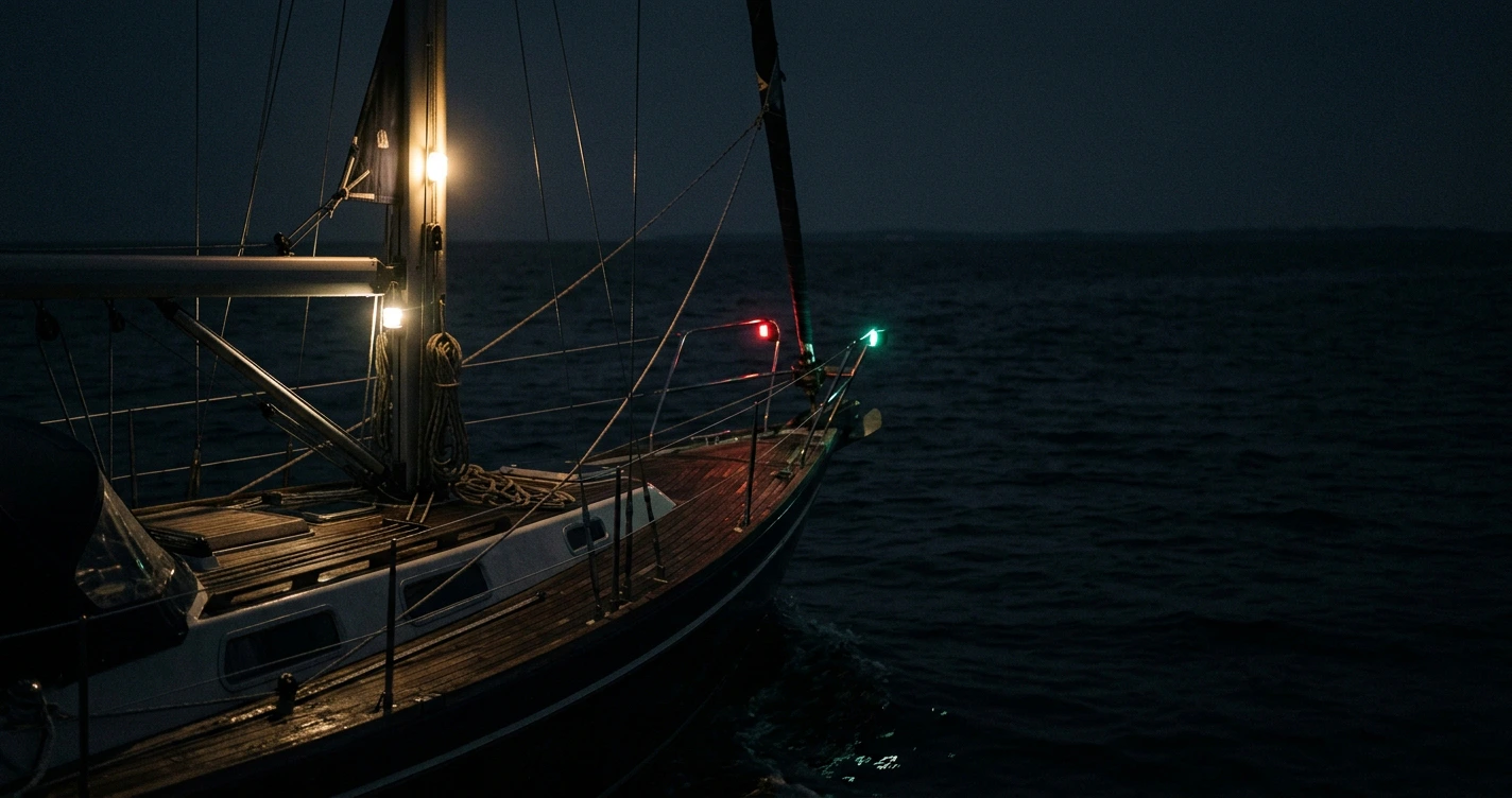 Navigationslys: Regler og montering