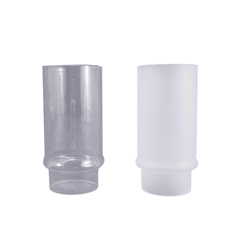 Reserveglas til Ellipse bordlampe fra Delite fås i 2 varianter med Farve: Klart, Frostet.