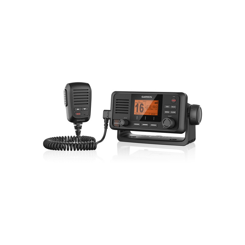 Sikre kommunikation på vandet med Garmin VHF 115i marineradio. Få tryghed med indbygget GPS og DSC-funktionalitet. Bestil nu!