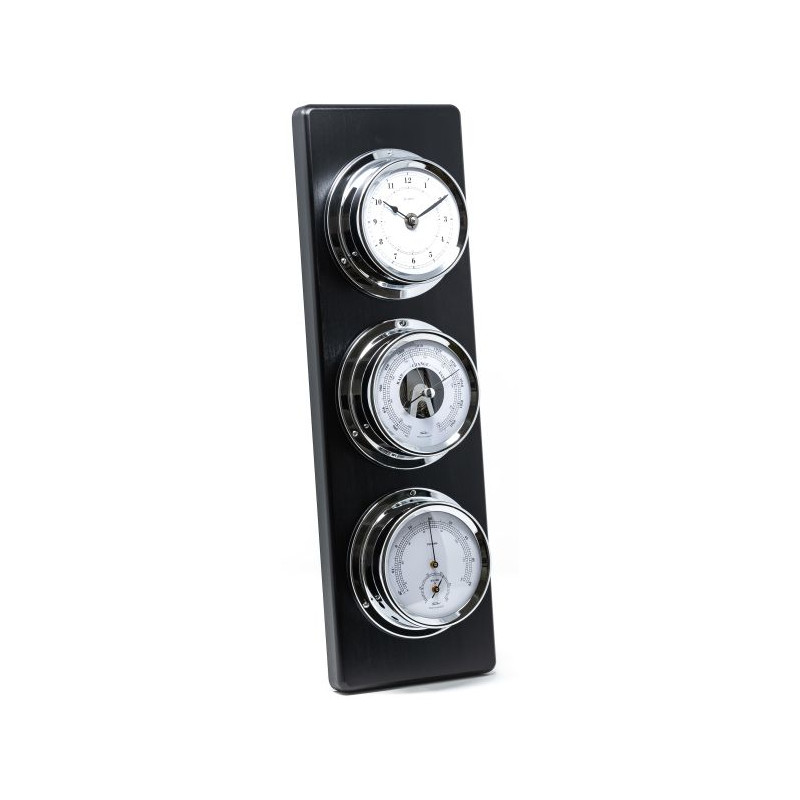 Opdag Fischer instrumentsæt i forkromet messing. Perfekt til sejlads med skibsur, barometer og termo/hygrometer. Bestil nu!