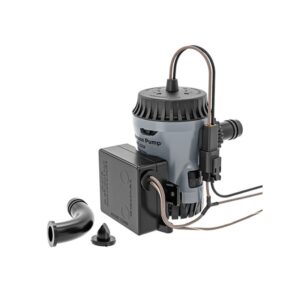 Køb Johnson Aqua Void Ultima 500 GPH lænsepumpe. Fuldautomatisk med 38 l/min kapacitet. Effektiv vandafledning til din båd.