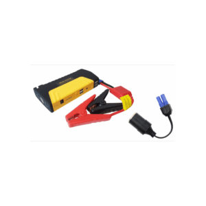 Få strøm til motor og enheder med denne jumpstarter/batteribank. Ideel til både og biler. Oplev fordelene nu!