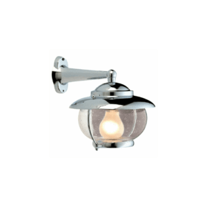 Opdag vores væglampe i forkromet messing, perfekt til maritime miljøer. Få elegant belysning til din båd. Bestil nu!
