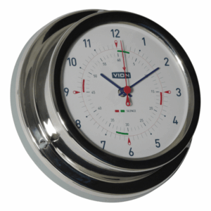 Vion instrumenter serie 100 tilbyder marineur, barometer og termo/hygrometer. Vælg variant til præcise målinger ombord.